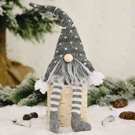 Enchanting Light-Up Gnome with Playful Long Legs