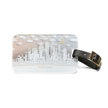 Customizable Luxury Acrylic Luggage Tag: Elevate Your Travel Experience