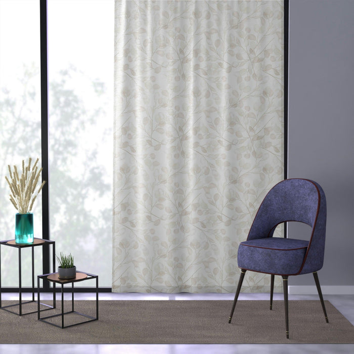 Customizable Photo Sheer Window Drapes for Personalized Home Design