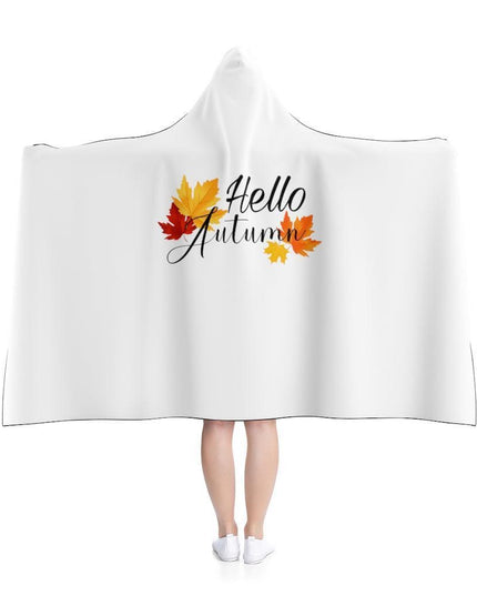 Cozy Autumn Escape Hooded Blanket: Your Essential Snuggle Partner