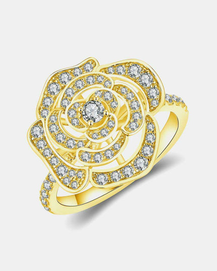 Eternal Love Moissanite Blossom Ring: A Dazzling Tribute to Forever