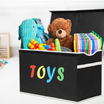 Kid's Space-Saving Collapsible Toy Storage Organizer - Durable and Convenient Solution