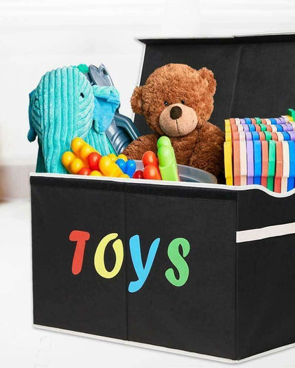 Kid's Space-Saving Collapsible Toy Storage Organizer - Durable and Convenient Solution