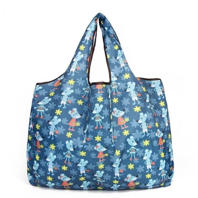 Sustainable Large Oxford Tote for Grocery Shopping