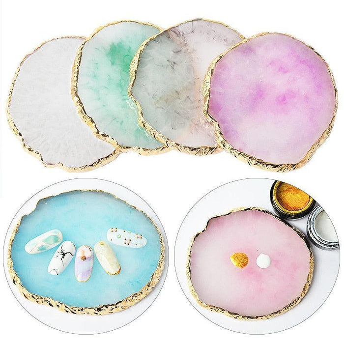 Resin-Painted Silicone Jewelry Organizer Tray