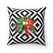 Reversible Luxury Botanica Christmas Pillow Cover - Chic and Functional Home Accent