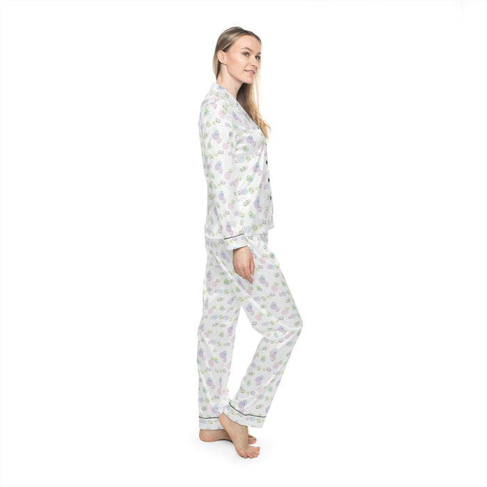 Vero Pet lover Women's Satin Pajamas
