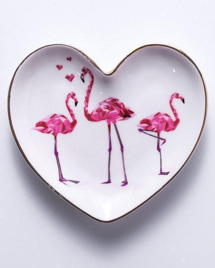 Floral Elegance Ceramic Jewelry Tray - Stylish Organizer for Your Accessories