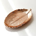 Sophisticated Ceramic Leaf Jewelry Organizer for Stylish Storage