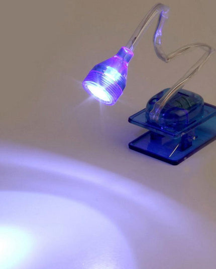 Adjustable Flex Arm LED Clip-On Book Light with Enhanced Brightness and Portability