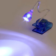 Adjustable Flex Arm LED Clip-On Book Light with Enhanced Brightness and Portability