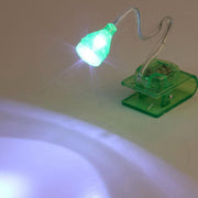 Adjustable Flex Arm LED Clip-On Book Light with Enhanced Brightness and Portability