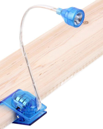 Adjustable Flex Arm LED Clip-On Book Light with Enhanced Brightness and Portability