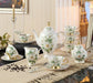 Europe Camellia Bone British Porcelain Tea Set - Très Elite