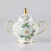 Elegant European Chrysanthemum Bone China Tea Set for Stylish Tea Parties