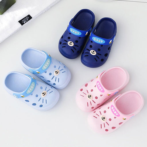 Summer-Ready Infant Rubber Slippers - Durable Footwear for Babies