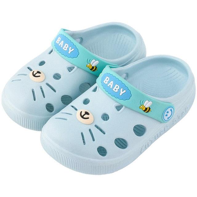 Summer Fun Unisex Rubber Slippers for Toddlers