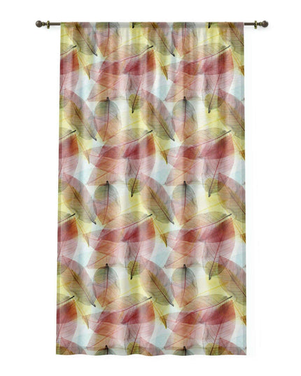 Personalized Floral Elegance Polyester Curtains - Transform Your Space