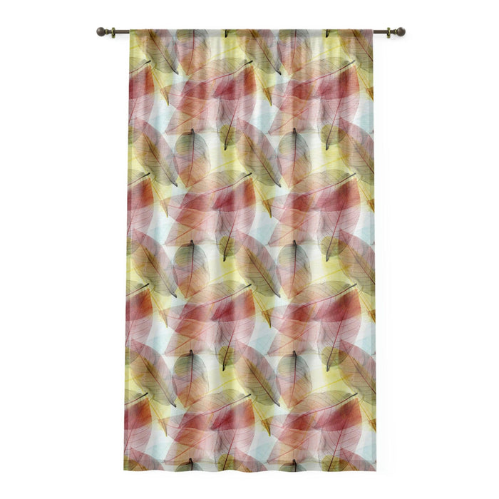 Maison d'Elite Customizable Floral Polyester Window Curtains - Personalized Elegance for Your Home