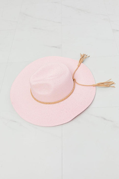 Bohemian Cowgirl Weave Straw Rancher Hat