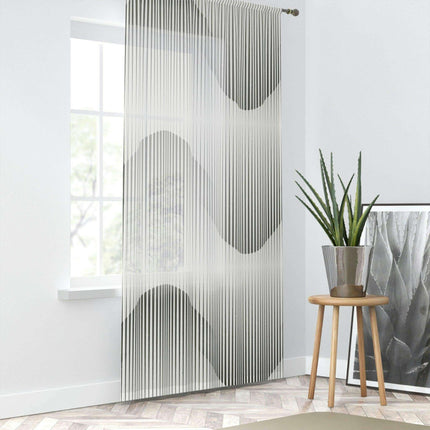 Customizable Light Filtering Window Curtains with Personalized Photo Prints