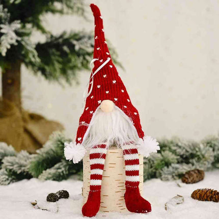 Enchanting Light-Up Gnome with Playful Long Legs