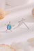 Charming Australian Opal Turtle Earrings in Platinum-Plated Setting with Elegant Gift Packaging
