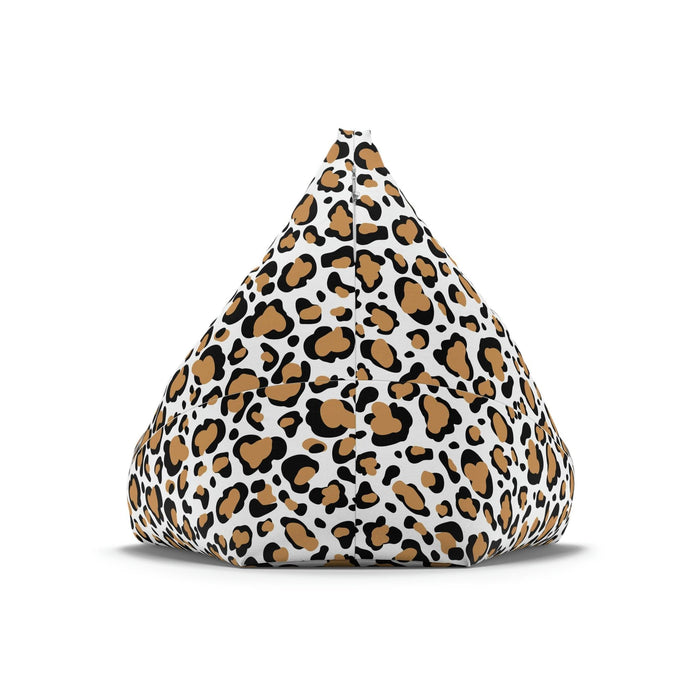 Leopard Print Bean Bag Chair Slipcover - Chic and Long-lasting