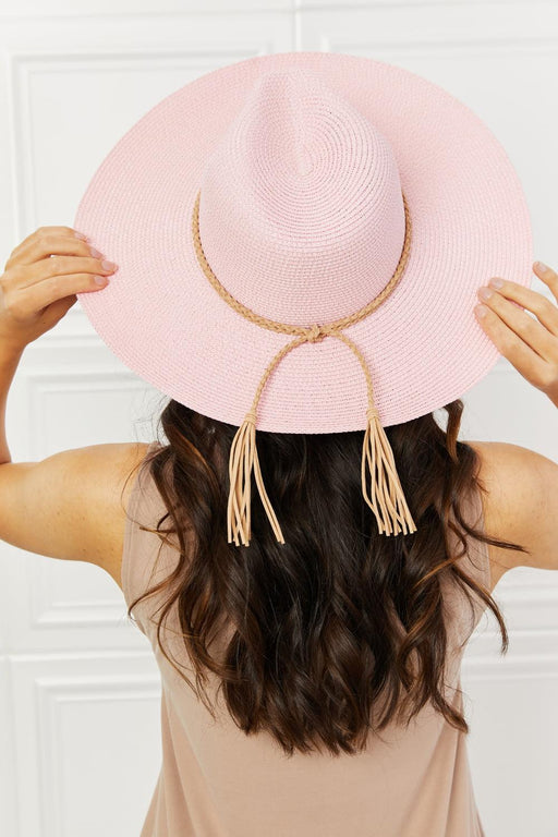 Bohemian Cowgirl Weave Straw Rancher Hat