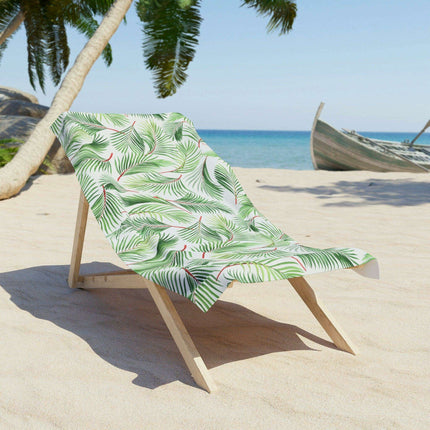Personalized Coastal Luxury Beach Towel