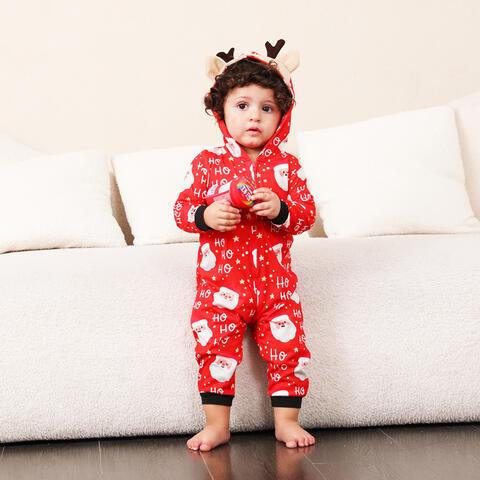 Santa Claus Holiday Jumpsuit for Babies