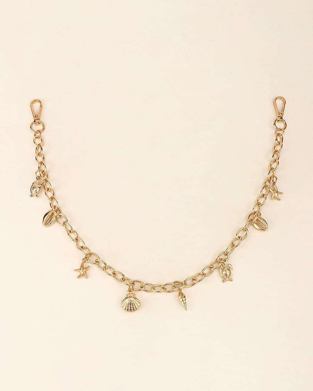 Sleek Iron Chain Belt - Coastal Elegance for Timeless Style