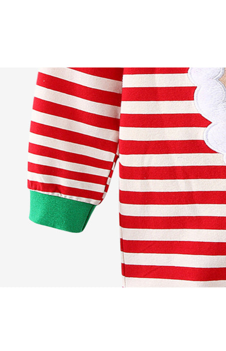 Festive Kids' Christmas Cartoon Pajama Set for Cozy Nights