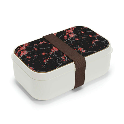 Personalized Eco-Conscious Bento Lunch Box Set with Elegant Wooden Lid and Organizers