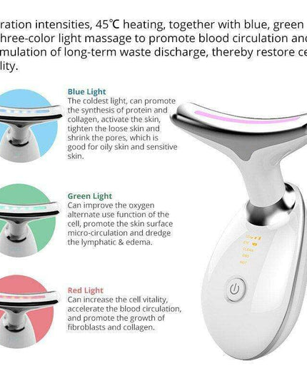 Radiant Rejuvenation Skincare Device for Face and Neck: Ultimate Beauty Technology