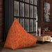 Gold Chain Bean Bag Chair Slipcover - Customizable Design for Luxury Living
