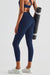 Sporty High-Waisted Leggings with Convenient Pockets