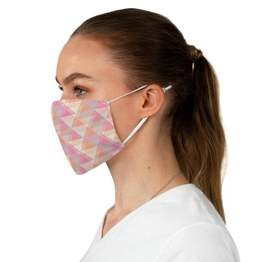 Customizable Polyester Face Mask with Adjustable Ear Loops for Personalized Protection