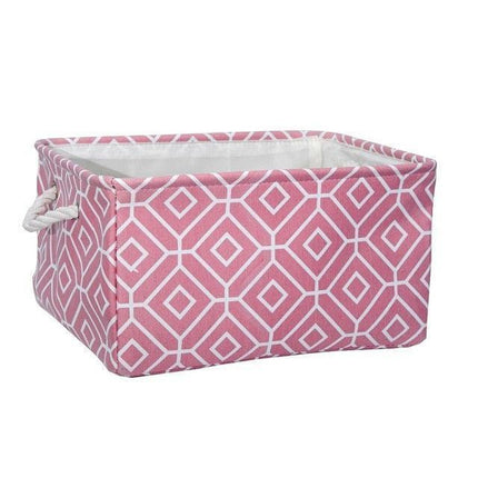 Sustainable Foldable Cotton Storage Bin for Home Organization
