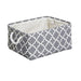Eco-Friendly Cotton Handled Fabric Laundry Basket