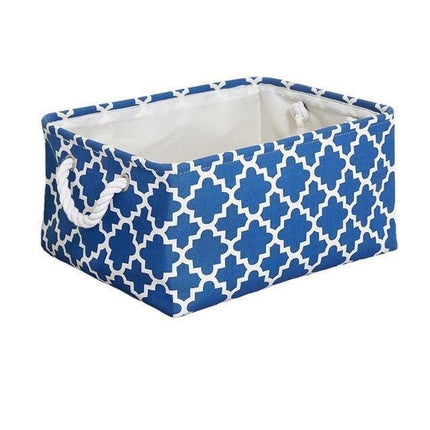 Sustainable Foldable Cotton Storage Bin for Home Organization