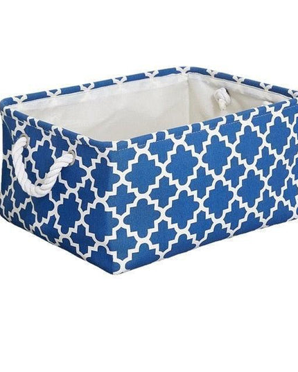 Sustainable Foldable Cotton Storage Bin for Home Organization