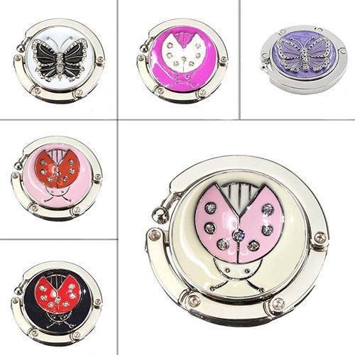 Insect-Themed Handbag Table Hook with Secure Anti-Slip Base