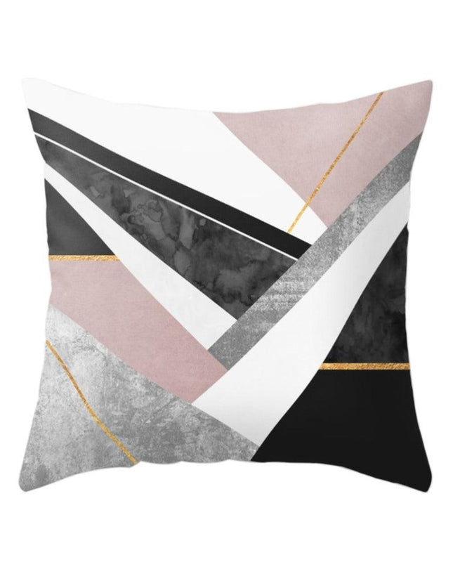 Charming Oceanic Cat Print Pillow Cover for Elegant Interiors