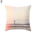 Charming Oceanic Cat Print Pillow Cover for Elegant Interiors