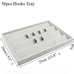 56pcs hook tray