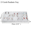 15 cards tray