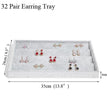32 pair earring tray