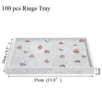 100pcs rings tray