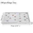 100pcs rings tray